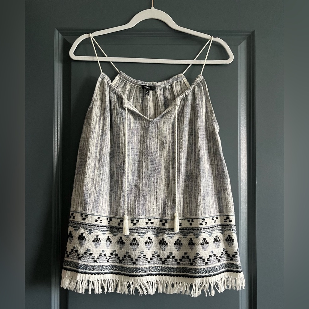 DREW patterned tank top